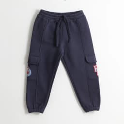 Pantalon de Buzo Nino Marshal Azul Marino Azul 2