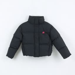 Parka Nina Logo Negro Negro 4