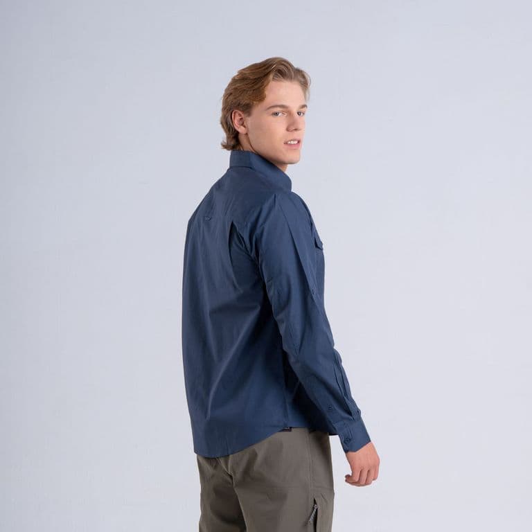 Camisa Hombre Rutor Azul XL