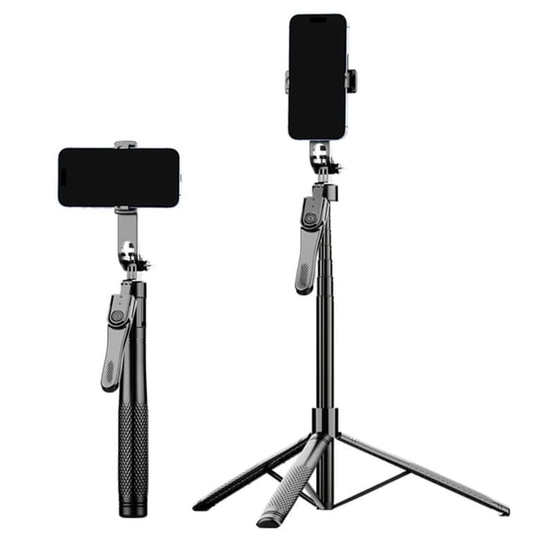 Tripode Baston Selfie K29 2.15 m Altura 2 en 1