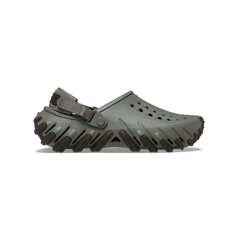 Zueco Unisex Echo Gum Ro Clog Gris Oscuro Gris 39