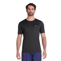 POLERA ESSENTIAL MANGA CORTA NEGRA HOMBRE Negro S