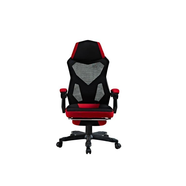 Silla Gamer Rex V2 Reclinable Apoyapies Roja