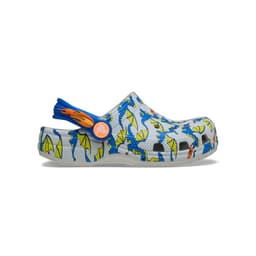 Zueco Ninos Pequenos Classic Dragon T Blanco Gris 25