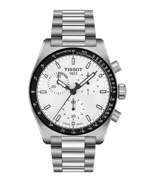 Reloj PR 516 40MM Acero Crono Plateado TALLA UNICA