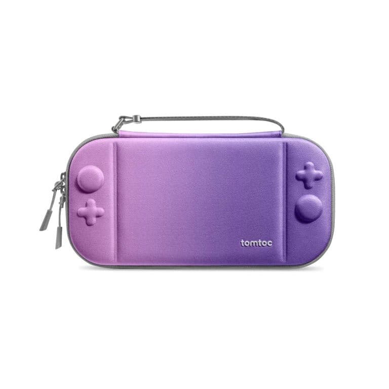 Funda Rigida FancyCase-G05 para Nintendo Switch 2 Ed. Degradado Purpura