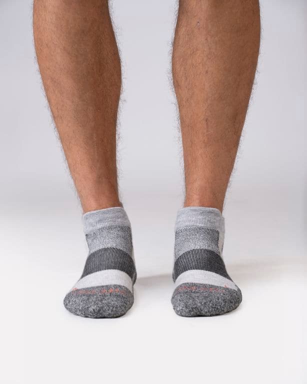 Calcetin Deportivo Lana Merino Gris L/XL