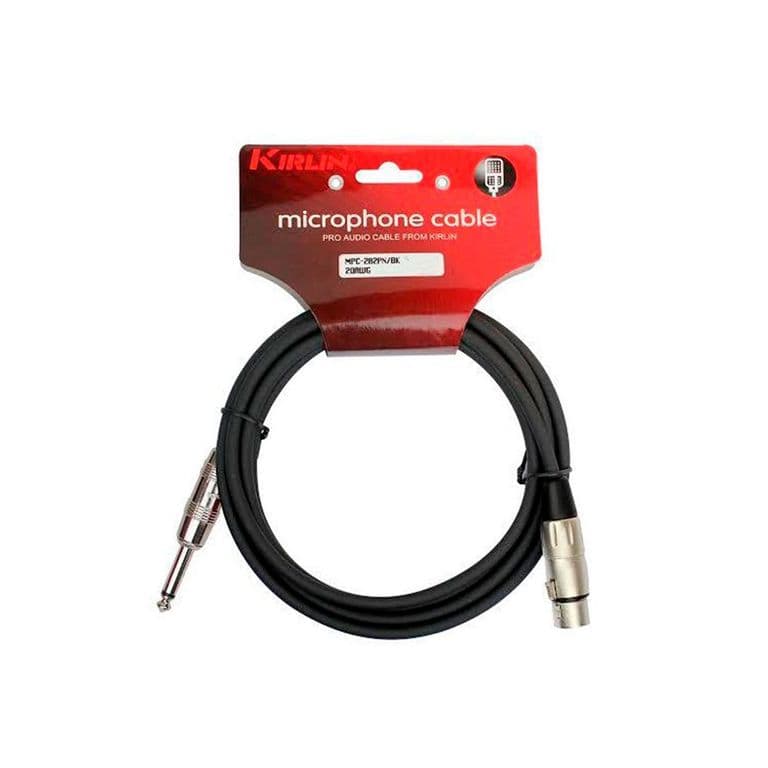 MPC282PN 6M BK Cable XLR Plug 6 Metros