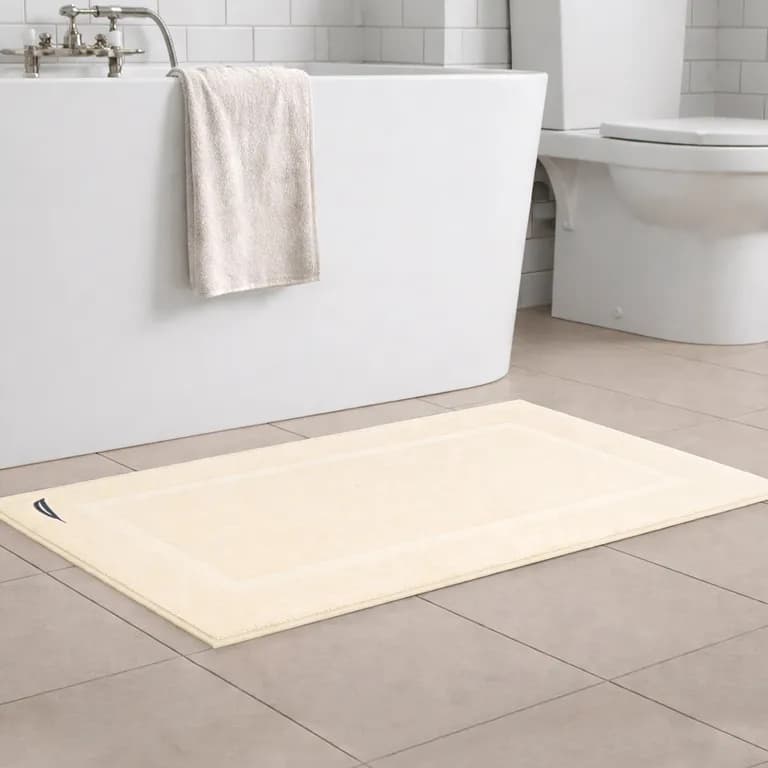 Toalla de piso SIGNATURE Home 100% algodon 45x76cm beige