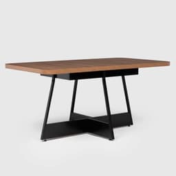Mesa Rio Canela-Negro 6 Personas Roca Negro
