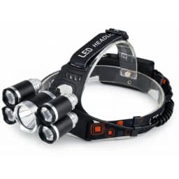 Linterna Cintillo Led 5 Focos Recargable TL143