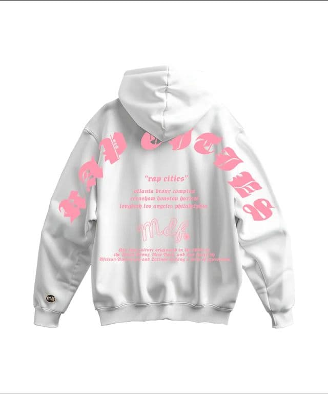 MDF Poleron RAP ORIGINS Blanco XL