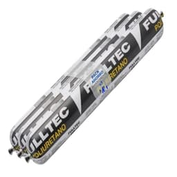 Pack 3 Sellador Poliuretano Gris 600ml Pu40 Sello