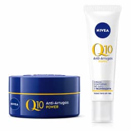 Pack Crema Q10 Noche + Contorno Ojos Antiarrugas
