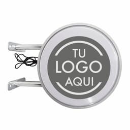 Letrero Led Circular Rompetrafico 50x50 Cm Aviso, Senaletica