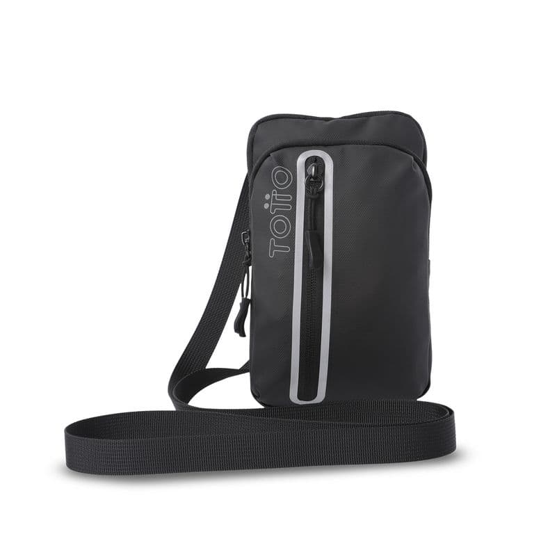 Bolso Para Hombre Sprint Tipo Crossbody Pequeno Negro Negro S