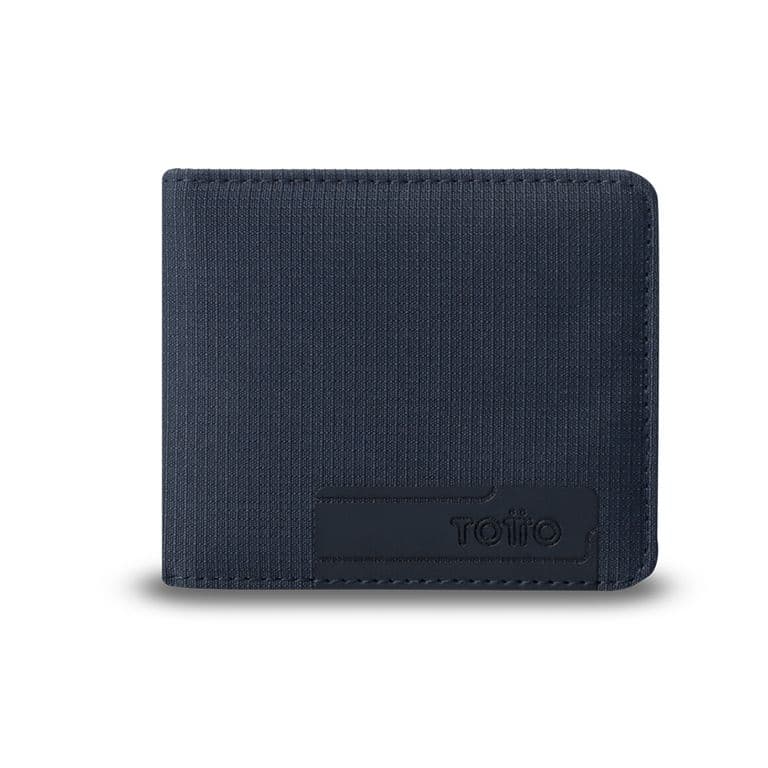 Billetera Hombre Falangero con RFID Blocker Azul Azul S