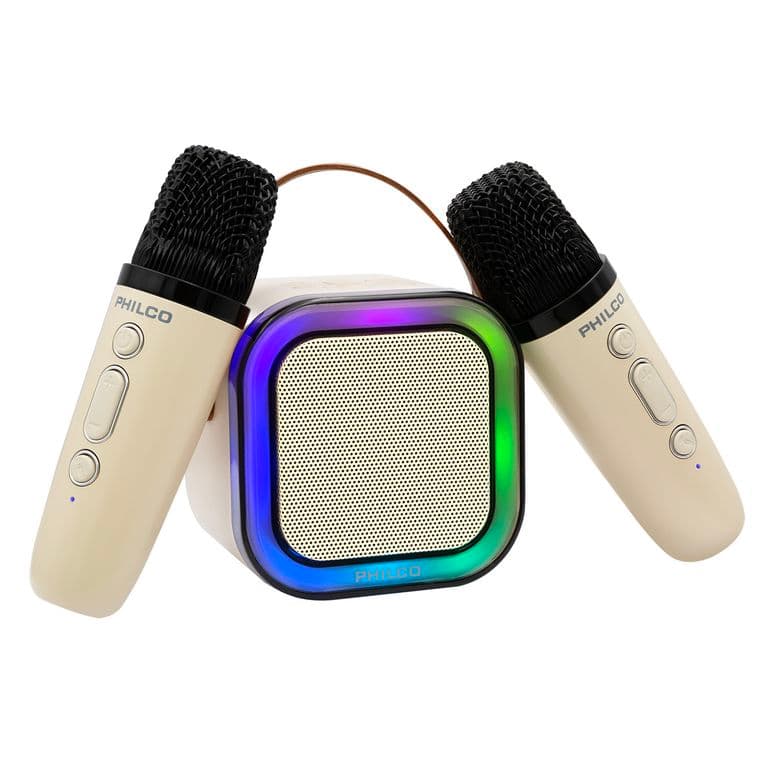 PARLANTE KARAOKE 2 MIC TWS