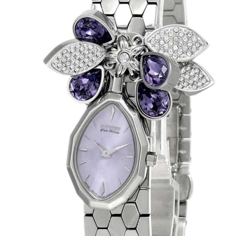 Reloj Mujer Solar EG2320-83W Plateado 17