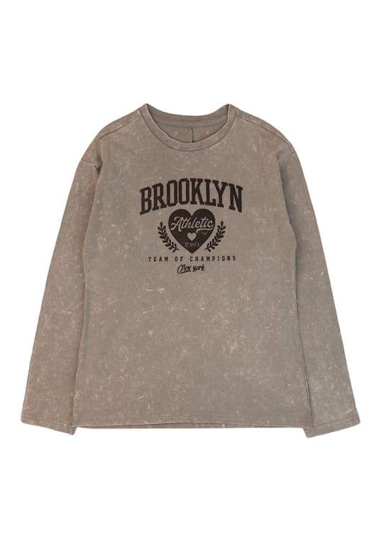 Polera Nina Squad 2620356 Gris Gris 8