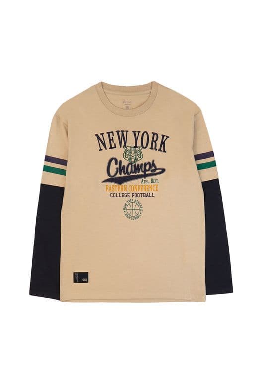 Polera Nino Squad 2620330 Beige Beige 8