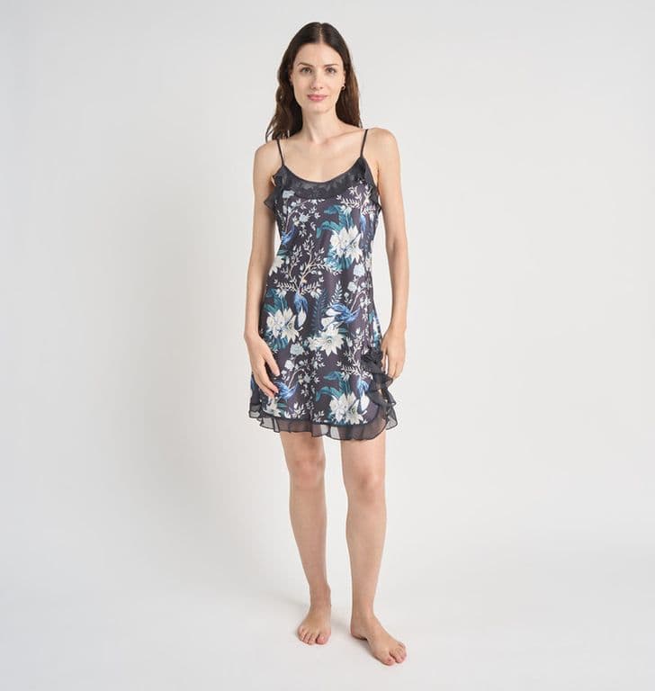 MINI MUJER VUELO CHARCOAL ESTAMPADO Charcoal S