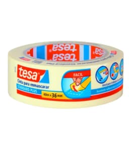 Cinta Enmascarar 36 mm 40 m para Pintura Profesional