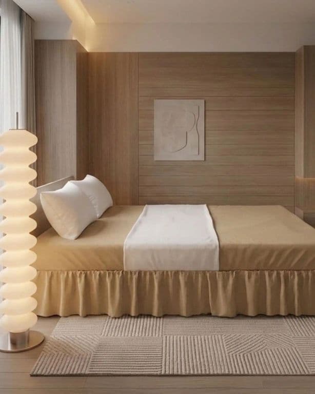 Faldon de Cama Estilo Moderno y Ajuste Perfecto 2 Plazas 150X200 CM