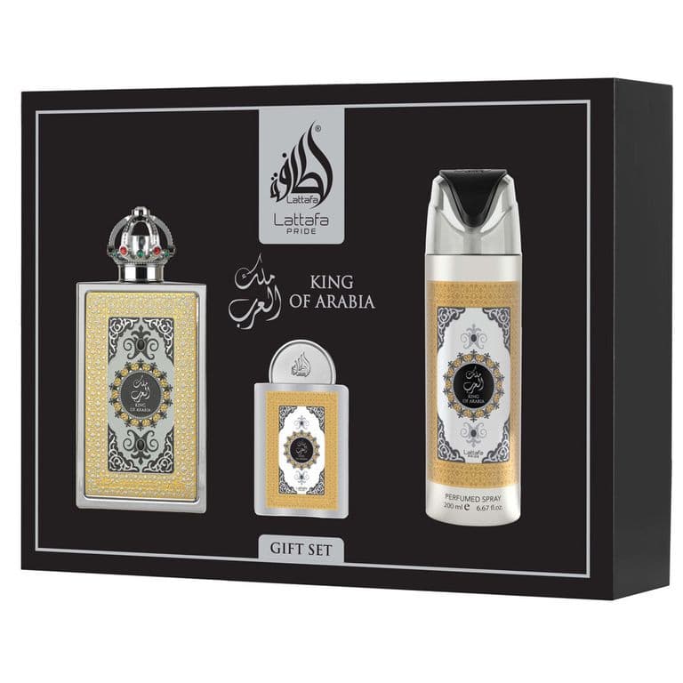 King Of Arabia Edp 100 Ml + 20 Ml + Deo Spray 200 Ml 100 ML