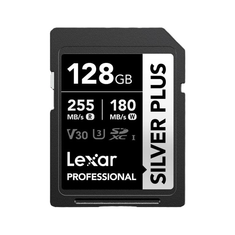 Memoria SD Professional Silver Plus 128GB - 255MBs UHS-I V30