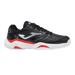 Zapatilla Padel Hombre Master 1000 Negro Rojo Negro 44