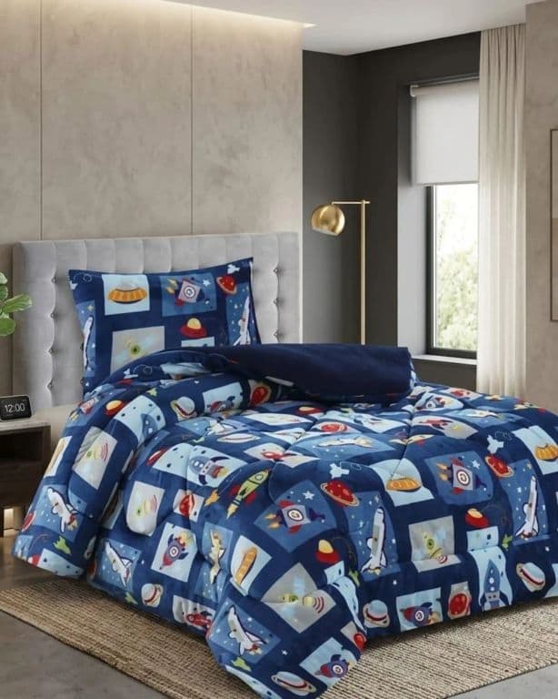 Cubrecama Plush con Chiporro Extra Suave y Termico Invierno Plaza y Media10
