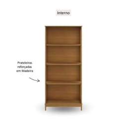 Vitrina 2 Puertas Essencia Nogal 180x80x41 cms