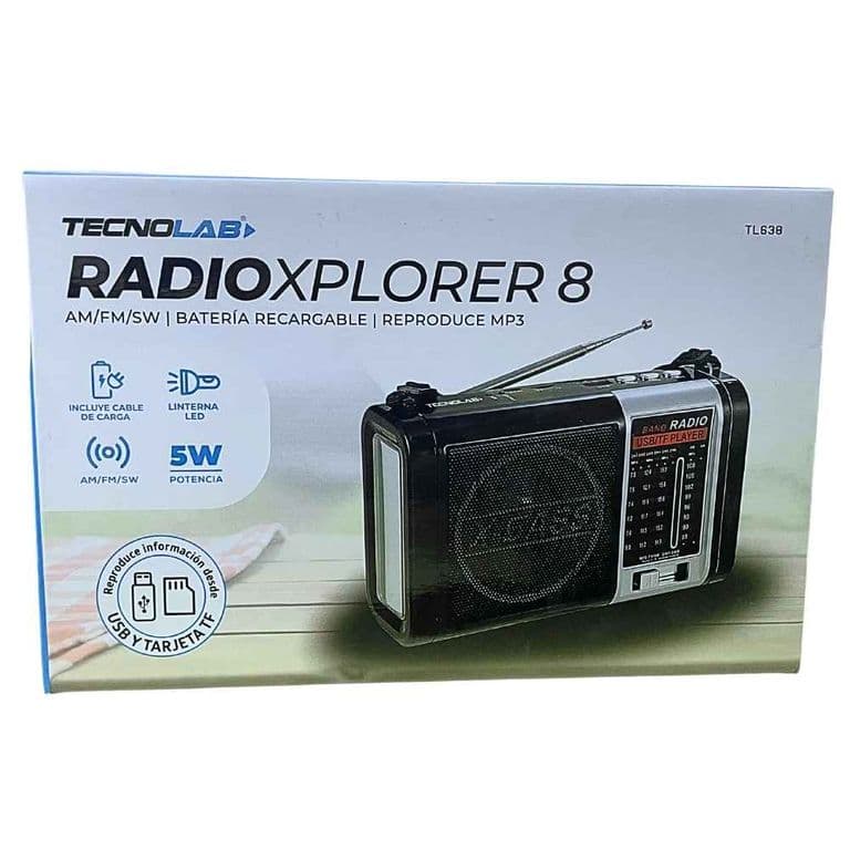 Radioxplorer 8 TL638: INCREIBLE Y UNICO
