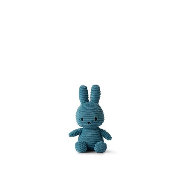 Peluche Miffy Eco Corduroy 23 cm - Azul -