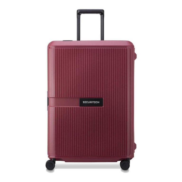 MALETA MEDIANA 70 cm. SECURITECH STONE by ROJA Rojo TALLA UNICA