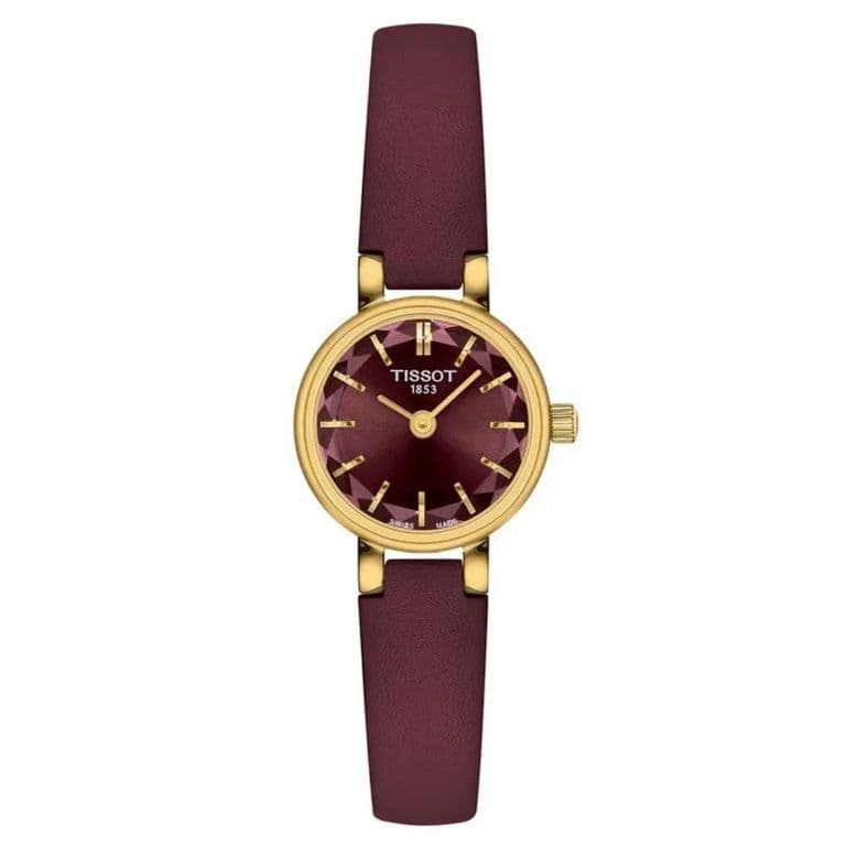 Reloj Lovely Round 19 5MM T1400093637100 Burdeos 19