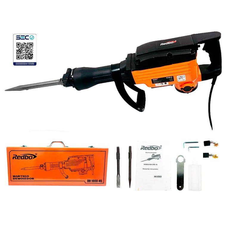 MARTILLO DEMOLEDOR ELECTRICO 1100W 45J DB 1000-45