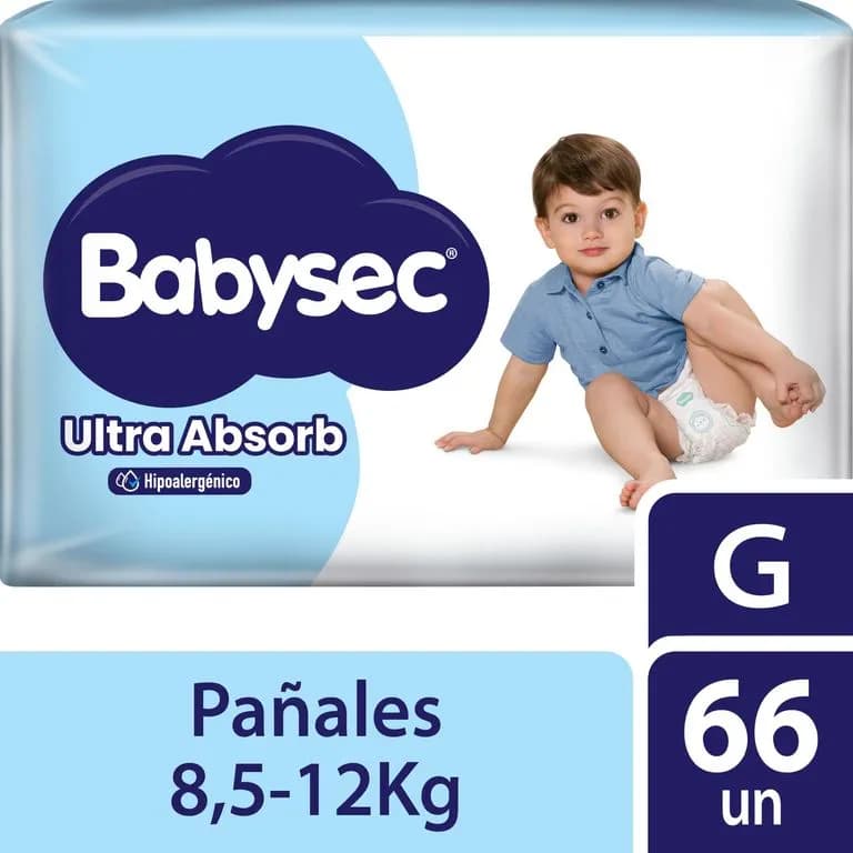 Panal de Bebe Ultra Absorb G 66un G