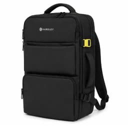 Mochila de Viaje Expandible 28L Apta Cabina Negro 28