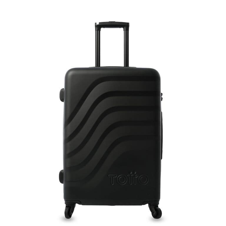 Maleta De Viaje Mediana 360 Bazy Negra Negro M