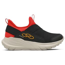 Zapatilla Infantil Stream Infantil Negro/Rojo Negro 30