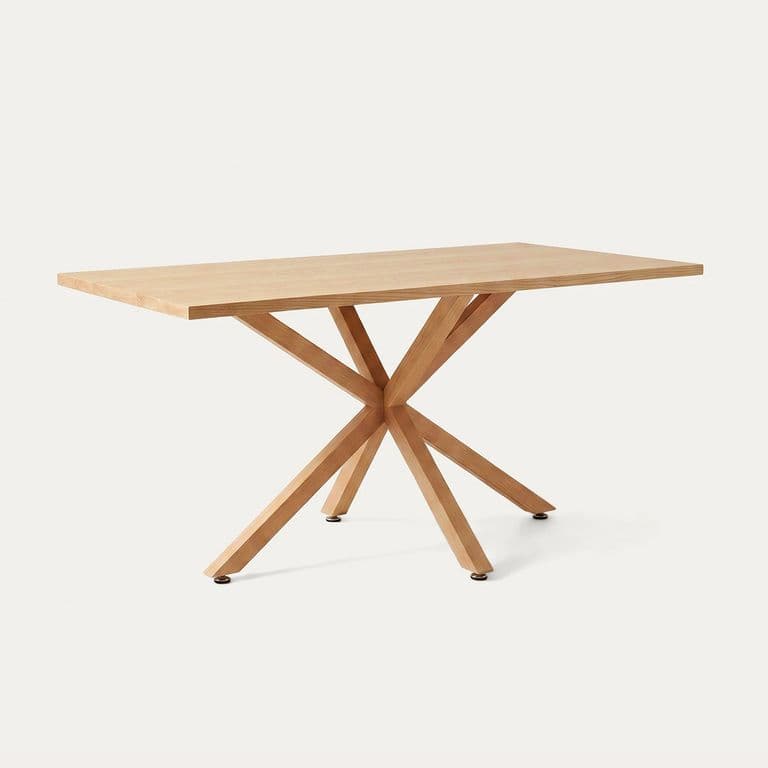 Mesa Comedor Argo Rectangular 160cm Natural Madera clara