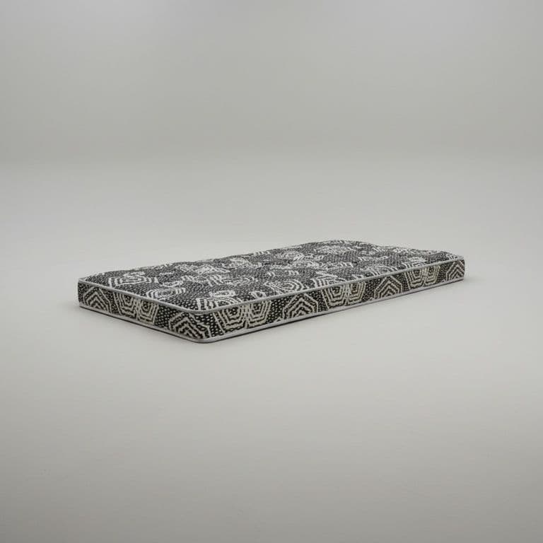 Cama 1 Plaza Box 13 cm L190 cm + Colchon Modelo Ideal - Pata 24 Cm