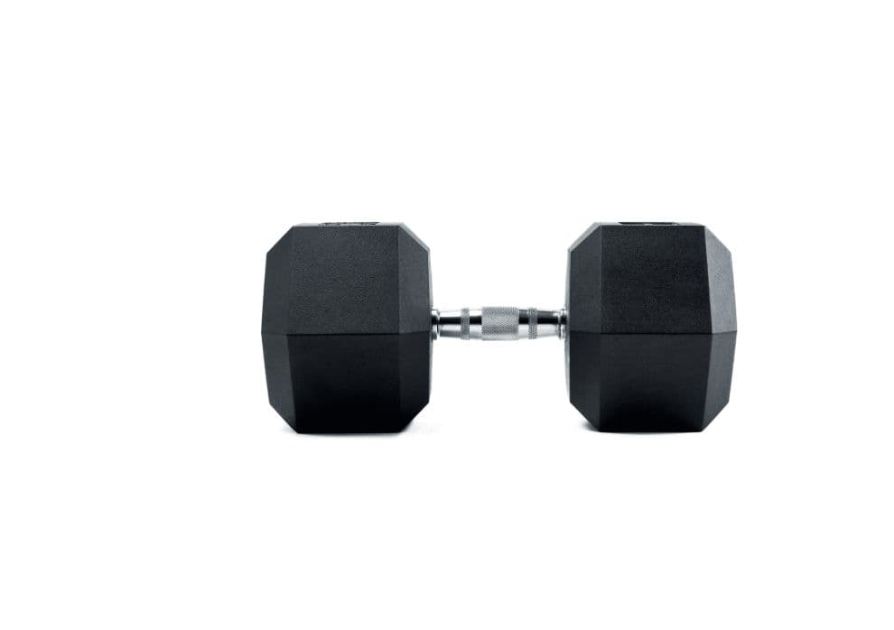 Mancuerna Hexagonal De Caucho Unidad 40 Kg