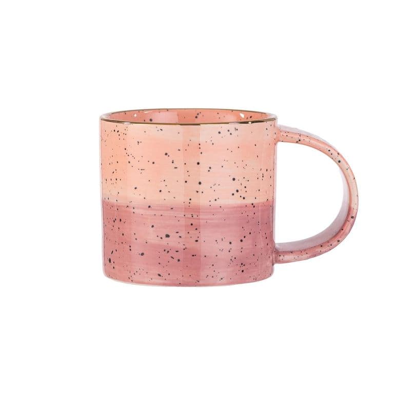 Taza Ceramica Pink & Violet 350 ml