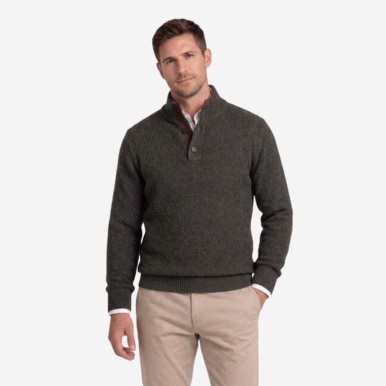 Chaleco Burgos con lana Verde 2XL