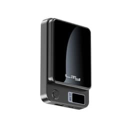 Bateria Externa 10000mAh 35W Carga Rapida Negro P13