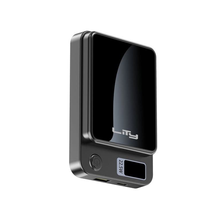 Bateria Externa 10000mAh 35W Carga Rapida Negro P13