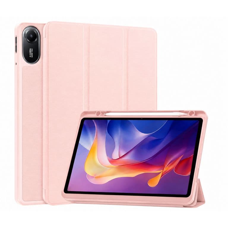 Funda Smart Cover Para Tablet Redmi Pad 2 2025 de 11 Rosado